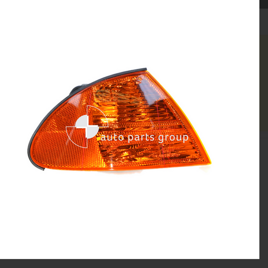 NEW RIGHT CORNER BLINKER PARK LIGHT FOR BMW E46 9/1998-9/2001 4-DOOR SEDAN AMBER