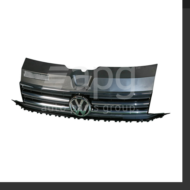 GENUINE FRONT GRILLE FOR VW VOLKSWAGEN MULTIVAN 12/2015-ON BLACK