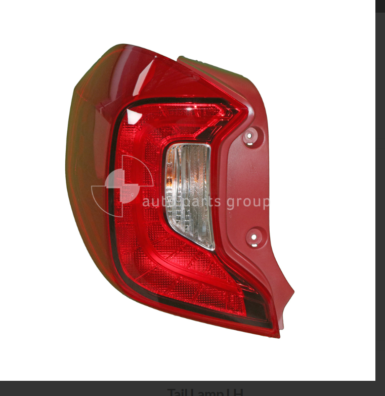 GENUINE LEFT SIDE TAIL LIGHT FOR KIA PICANTO JA HATCH 5/2017-7/2020 S-MODEL ONLY