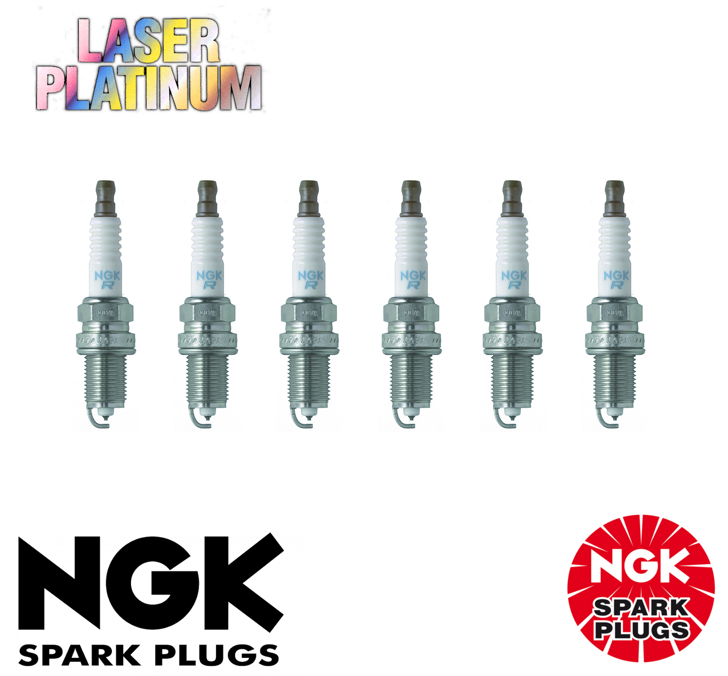 6x LASER PLATINUM NGK SPARK PLUG SET FOR MAZDA TRIBUTE SDX DX 6Z 8Z 3.0L V6