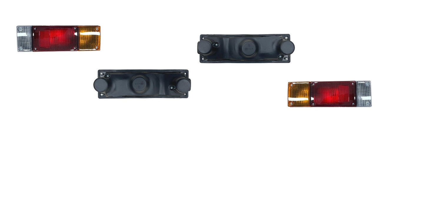 NEW PAIR TAIL LIGHT SET FOR NISSAN NAVARA Z21 TABLE TOP 04/1997-12/2015 X2