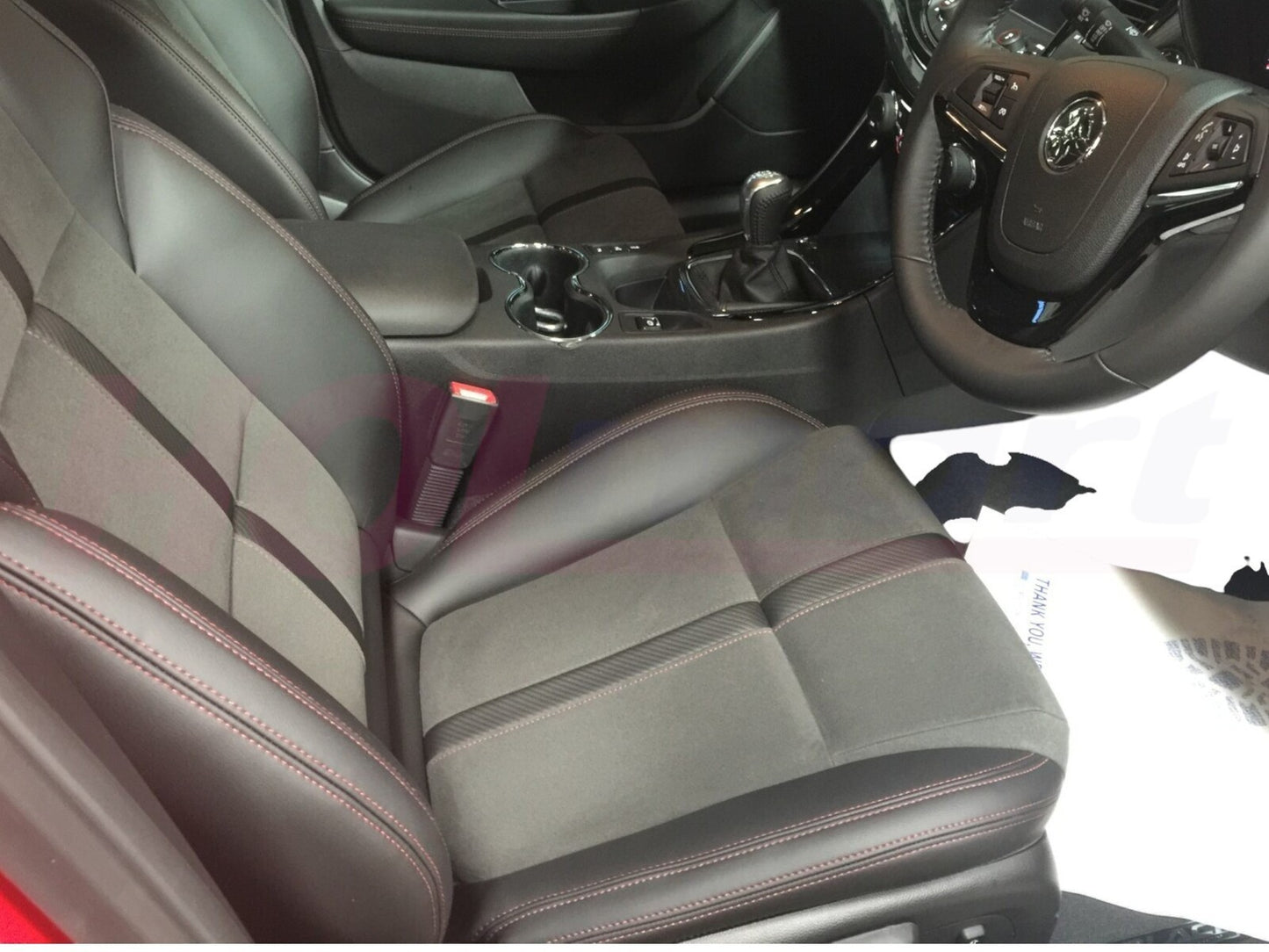 NEW GENUINE DRIVER FRONT LEATHER SEAT TRIM LOWER COVER FOR HOLDEN COMMODORE VF
