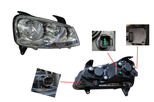 NEW DRIVER SIDE HEADLIGHT FOR GREAT WALL V200/V240  K2  08/2011~ ONWARDS