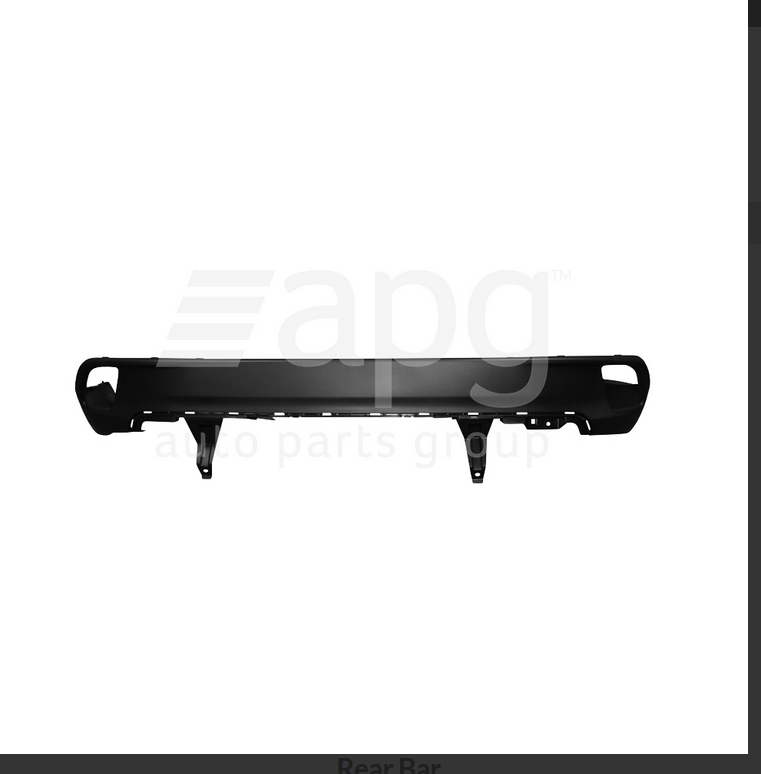 Genuine REAR BAR COVER LOWER BUMPER FOR Toyota Kluger GSU55R GSU50R 12/13-11/19