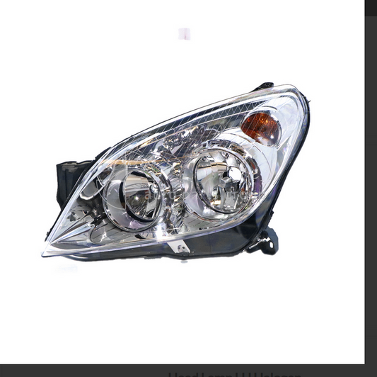 NEW LEFT HEADLIGHT FOR HOLDEN ASTRA AH 11/2006-8/2009 3/5-DOOR & WGN CHROME