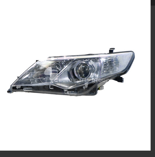NEW LEFT HEADLIGHT FOR TOYOTA CAMRY HYBRID ASV50R 3/2012-7/2013 SEDAN HALOGEN TY