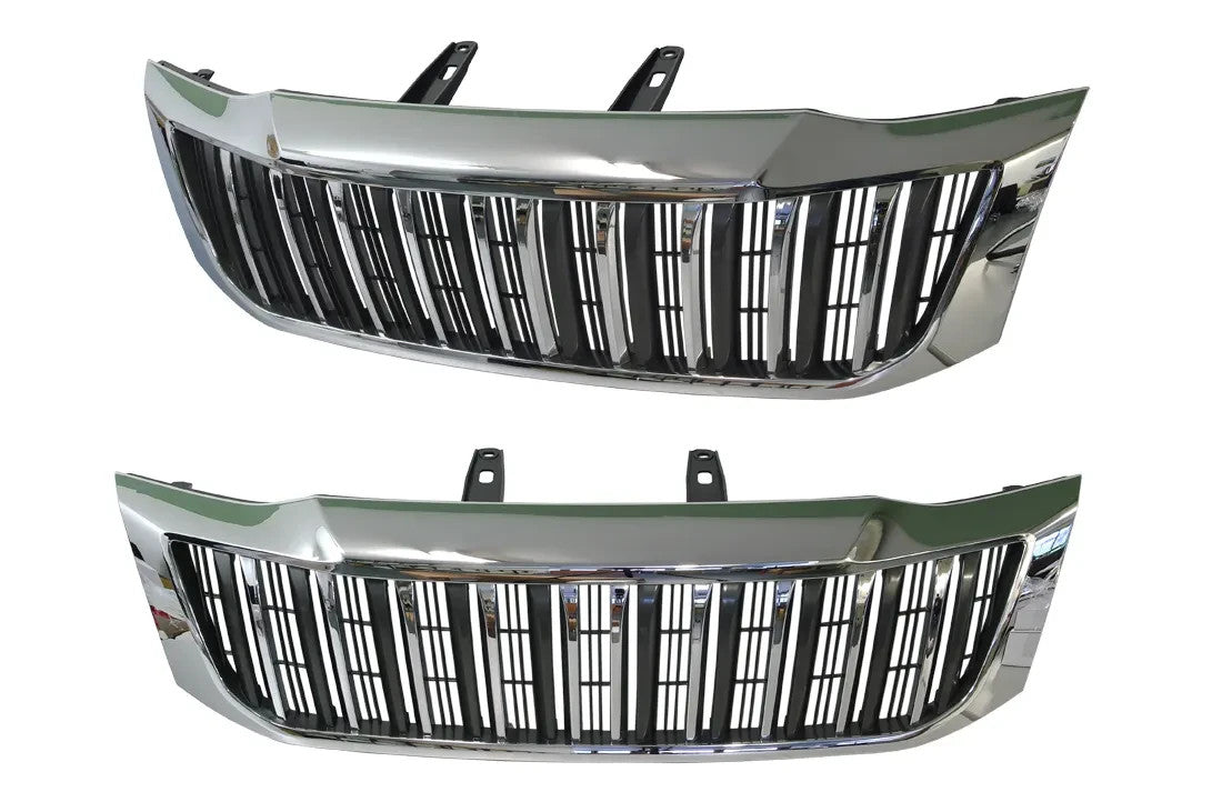 NEW FRONT BAR GRILLE FOR Toyota Hilux GGN/TGN/KUN CHROME-Black 2011â€“2015