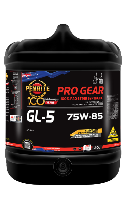 20-Litre Diff-Differential Transaxle Transfer-case Oil Penrite-GL-5 75W-85