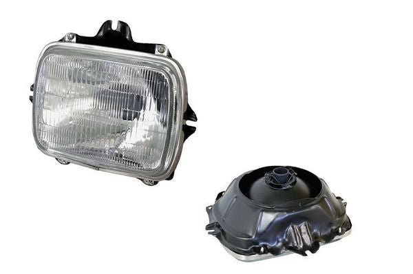 NEW PAIR HEADLIGHT FOR FORD COURIER PC 1985-1996 WITHOUT the PARKER