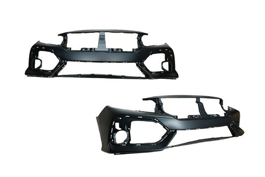 NEW FRONT BAR BUMPER FOR HONDA CIVIC FK 05/2016 ~ 10/2019 WITHOUT SENSOR HOLE