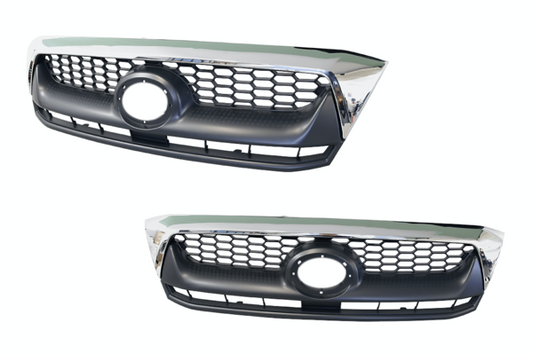 NEW FRONT GRILLE FOR TOYOTA HILUX SR5  TGN/KUN/GGN  08/2008 ~ 08/2011