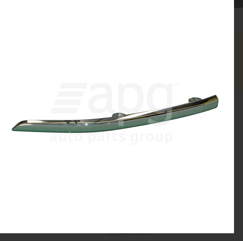 GENUINE FRONT BAR CHROME LEFT MOULD FOR Honda Odyssey RB WAGON 7/2006 - 3/2009