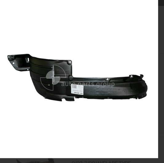 NEW LEFT FRONT INNER GUARD LINER FOR TOYOTA PRADO-J120 9/2002-7/2009 FLARE TYPE