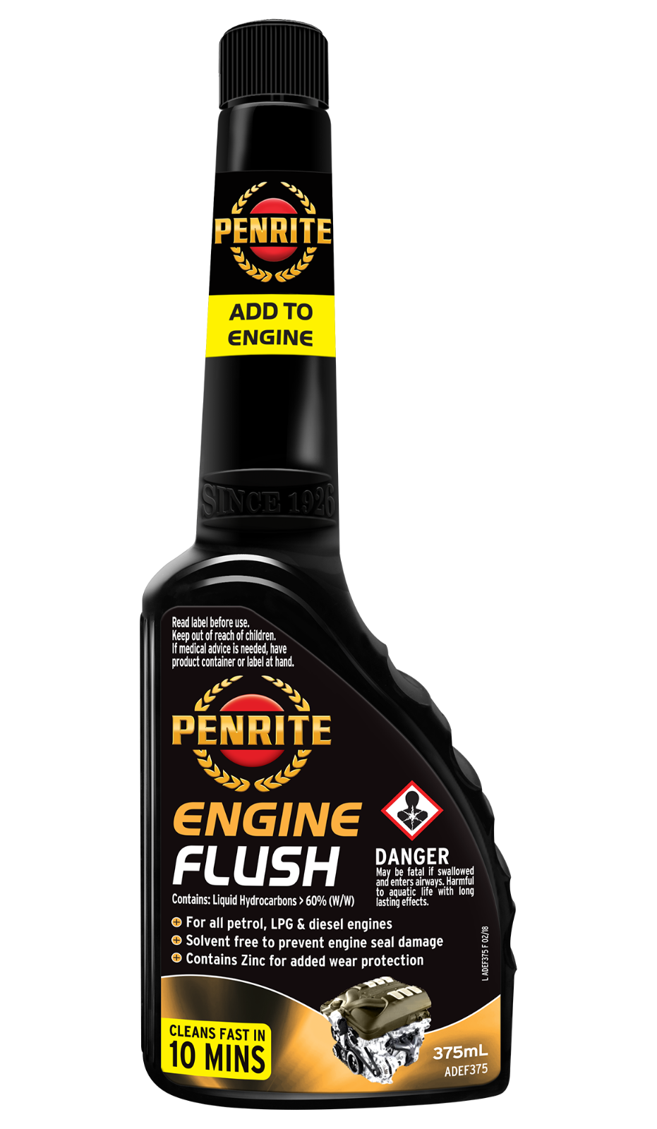 X1 *PENRITE* ADEF375 ENGINE FLUSH DIESEL-LPG-PETROL ALL MODELS