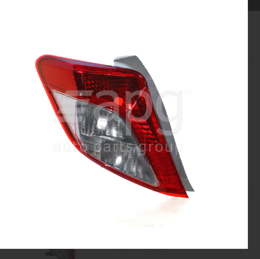 GENUINE LEFT TAIL LIGHT FOR Toyota Yaris NCP130-NCP131 HATCH 10/11-7/14 RED-CLEA