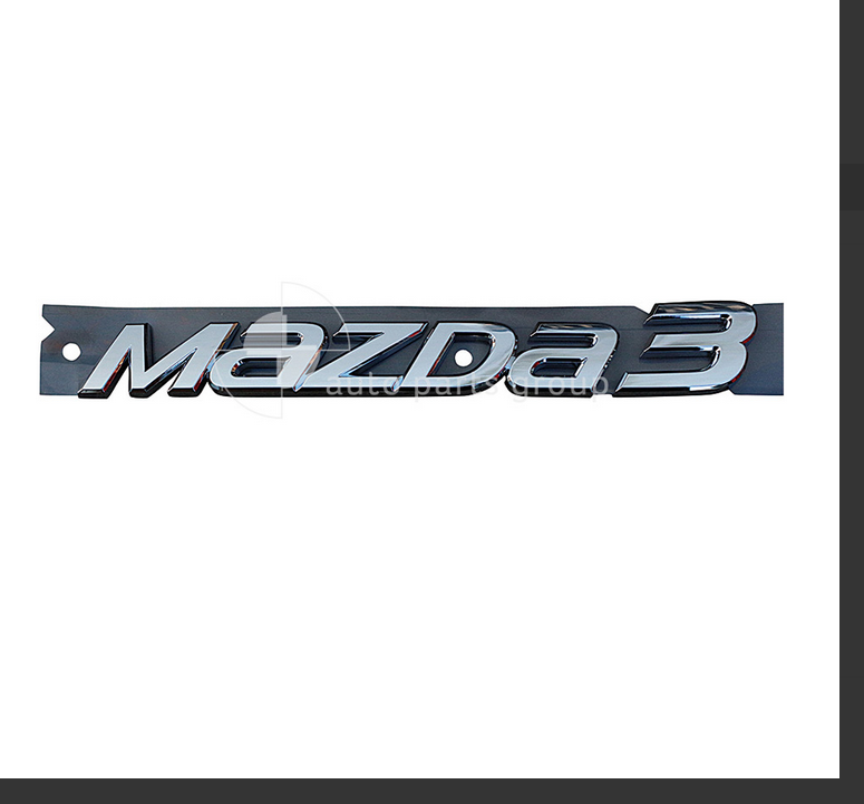 Genuine REAR TAIL GATE BADGE EMBLEM FOR MAZDA 3 HATCH 11/2013-3/2019 BM BN