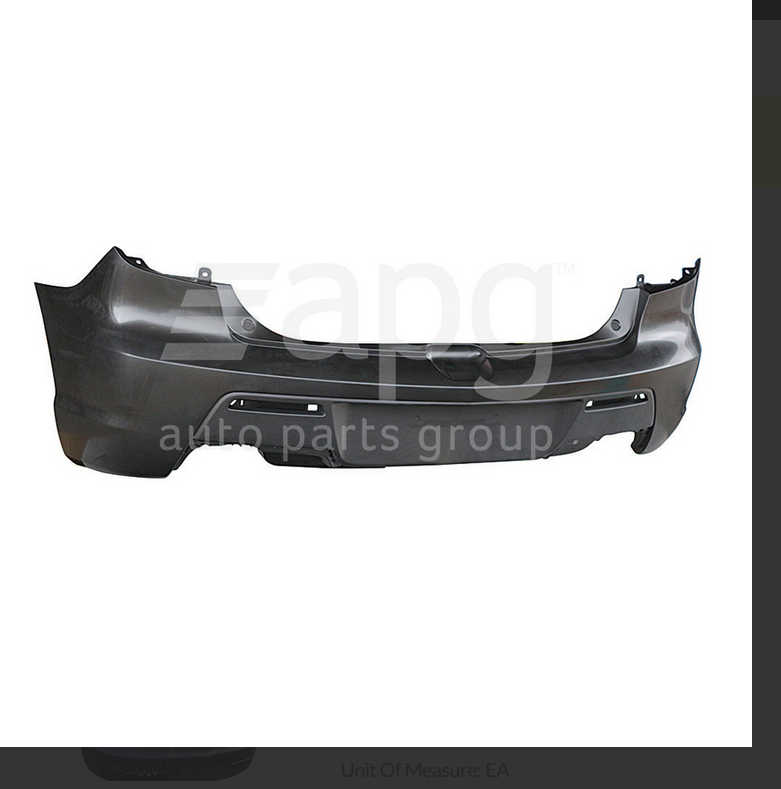 GENUINE REAR BUMPER BAR FOR MAZDA-3 7/2006-2/2009 HATCH MPS-MPS-SPORT