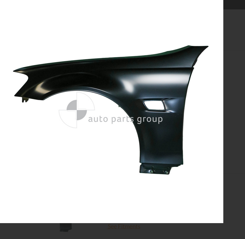 NEW LEFT FRONT GUARD FOR HOLDEN COMMODORE VE SS SSV SV8 SEDAN WAGON UTE