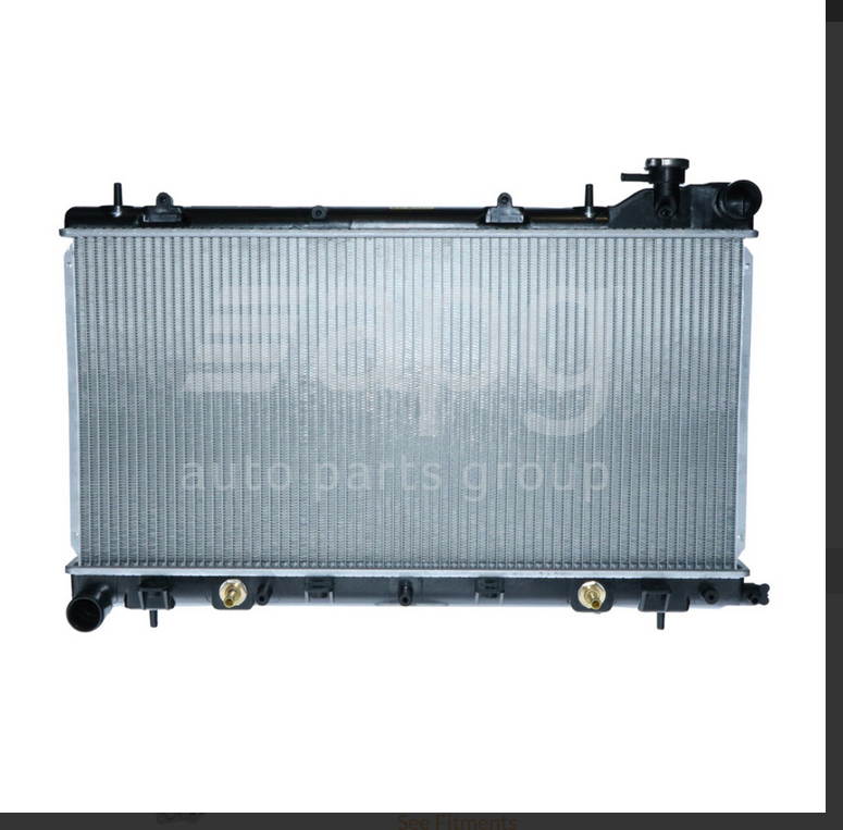 NEW RADIATOR FOR SUBARU FORESTER SF 1/2000-6/2002 2.0L EJ20 4CYL PET (NON TURBO