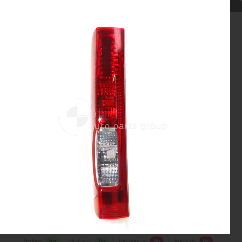 NEW LEFT TAIL LIGHT REAR LAMP FOR Renault Trafic X83 5/2007 - 12/2014