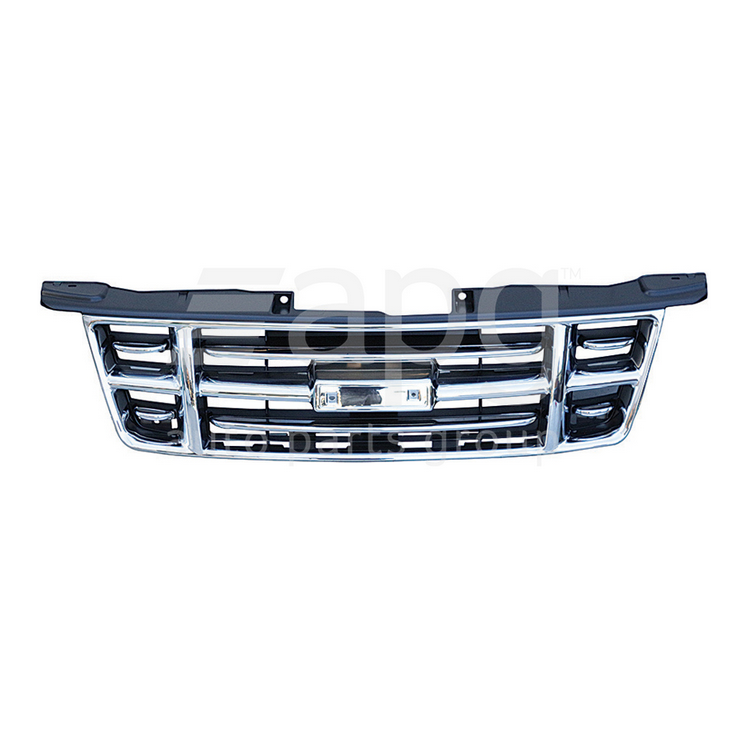 NEW FRONT GRILLE CHROME BLACK FOR ISUZU DMAX D-MAX 10/2008-6/2012