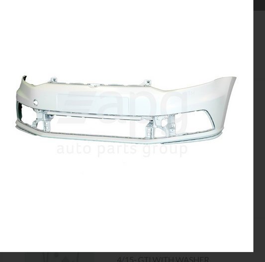 GENUINE FRONT BUMPER BAR FOR VOLKSWAGEN POLO Gti 4/2015-3/2018 WITHOUT WASHER TY