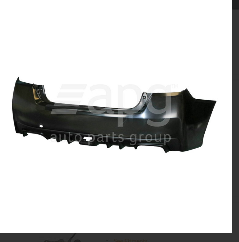 GENUINE REAR BAR COVER BUMPER FOR Sedan WRX STI Premium 4/2014-5/2015