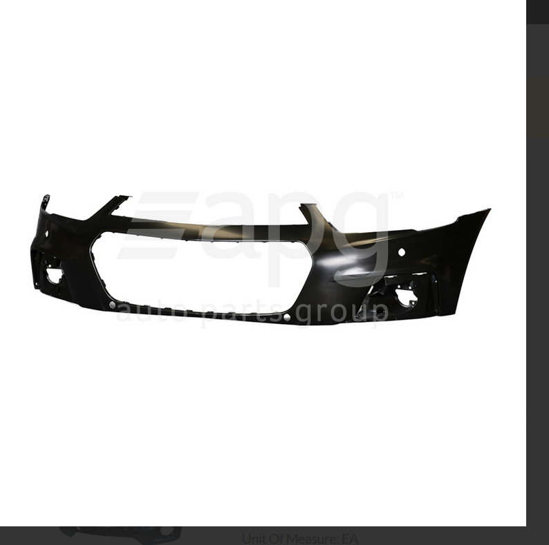 GENUINE FRONT BUMPER BAR UPPER FOR HOLDEN CAPTIVA-LTZ 10/2015-8/2018 SENSOR TYPE