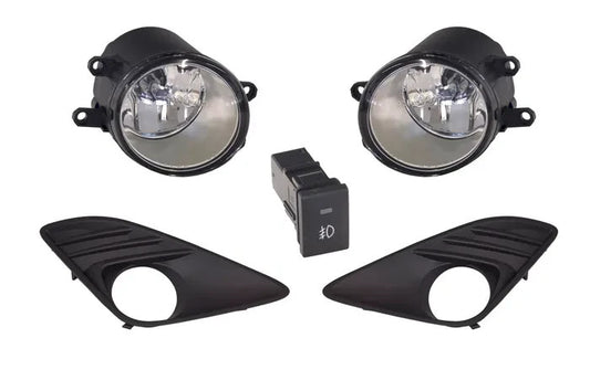 NEW FRONT FOGLIGHT KIT FOR TOYOTA CAMRY ASV50/AHV50 12/11-12/14 FULL SET + WIRE