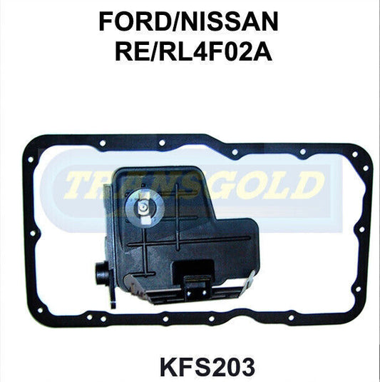 Automatic Transmission Filter Service Kit FOR FORD NISSAN Gfs403 Jatco Re/Rl4F02