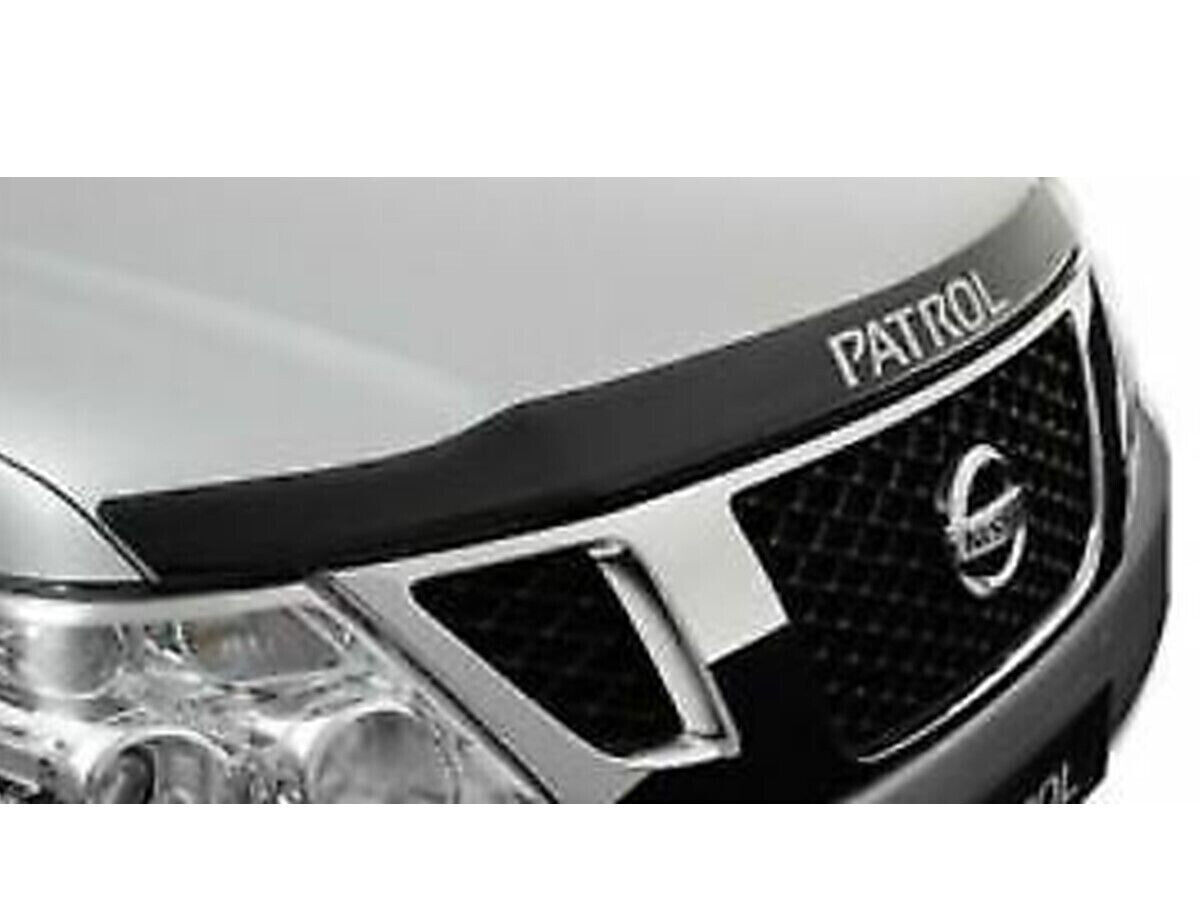 GENUINE BLACK BONNET PROTECTOR KIT FOR NISSAN PATROL Y62 SERIES 1-2-3-4