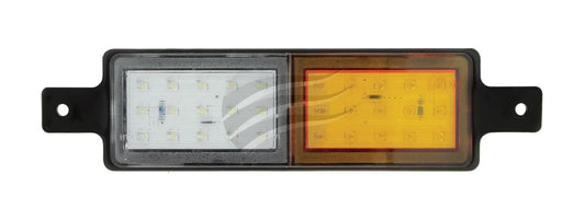 NEW HEAVY DUTY PAIR LED FRONT DIRECTIN INDICATOR & POSITION LAMP 10-30V BULL BAR