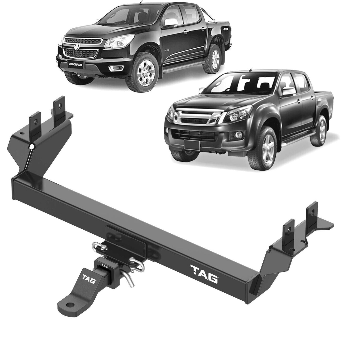 TAG Heavy Duty Towbar for Holden Colorado (03/2008 - 06/2012), Rodeo (02/2003 -