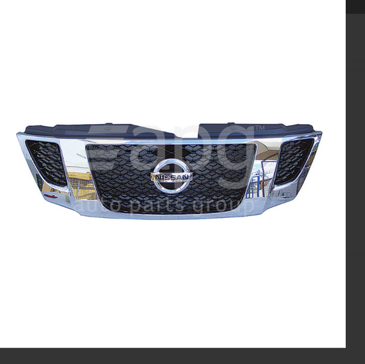 GENUINE FRONT GRILLE FOR NISSAN PATROL 12/12-5/15 ST-L / TI WITHOUT CAMERA TYPE