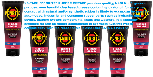 X6-PACK  RUBBER GREASE  RUBGR0001 - *PENRITE*