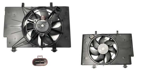 NEW RADIATOR FAN ENGINE FAN FOR FORD FIESTA WS/WT 09/2008-07/2013 WITH RESISTOR