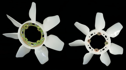 NEW FAN BLADE FOR TOYOTA PRADO KZJ120 02/2003-10/2009 3.0 DIESEL TURBO- (1KZTE)