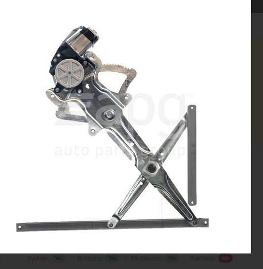 RIGHT FRONT WINDOW REGULATOR FOR MITSUBISHI TRITON 7/06-1/13 ELECTRIC W-MOTOR
