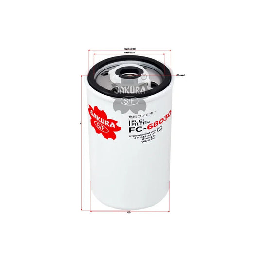 FUEL FILTER FOR FITS BF1372 P550498
