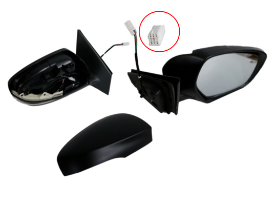NEW DRIVER SIDE DOOR MIRROR FOR MAZDA CX-9  TB SERIES 2/3  10/2009 ~ 06/2016