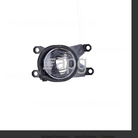 GENUINE RIGHT Fog Light Spot Driving Lamp FOR Toyota Landcruiser FJA300R 5/2021-