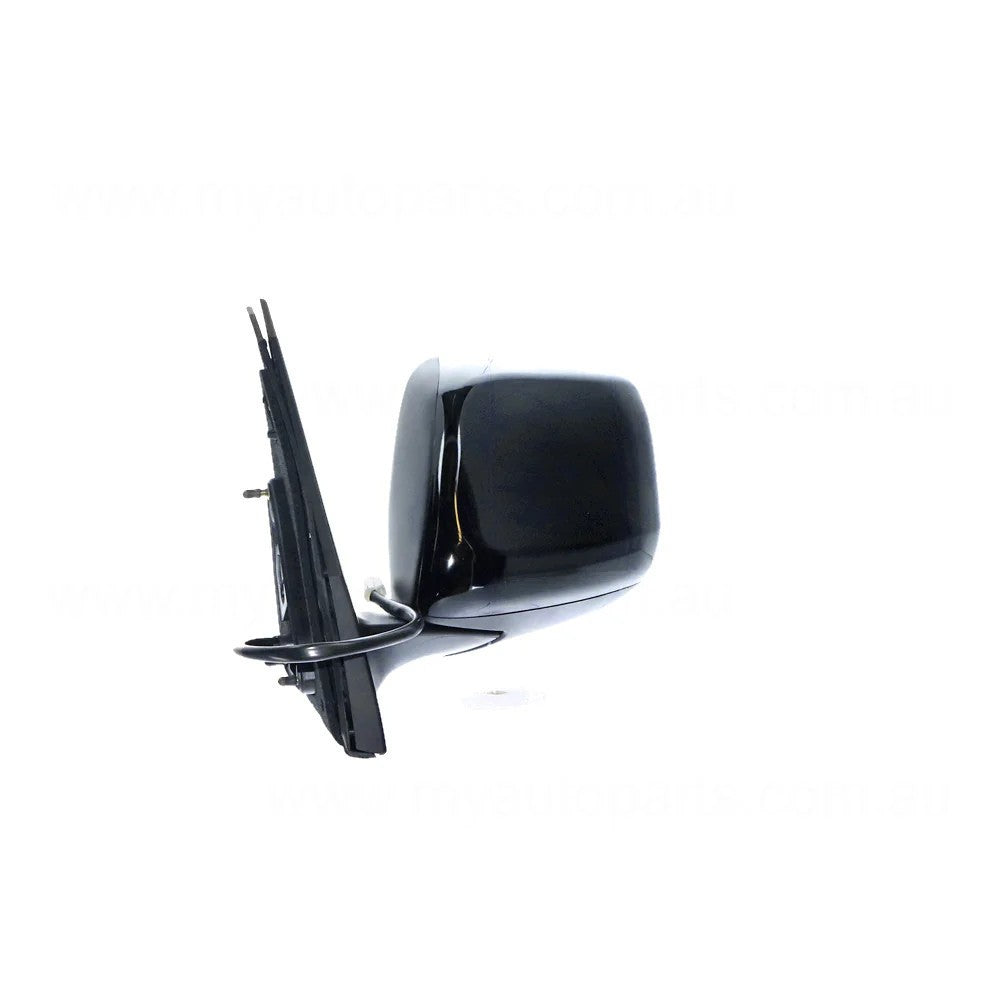 NEW DOOR MIRROR LEFT FOR Toyota Landcruiser 200 Series ELECTRIC BLACK COMPLETE