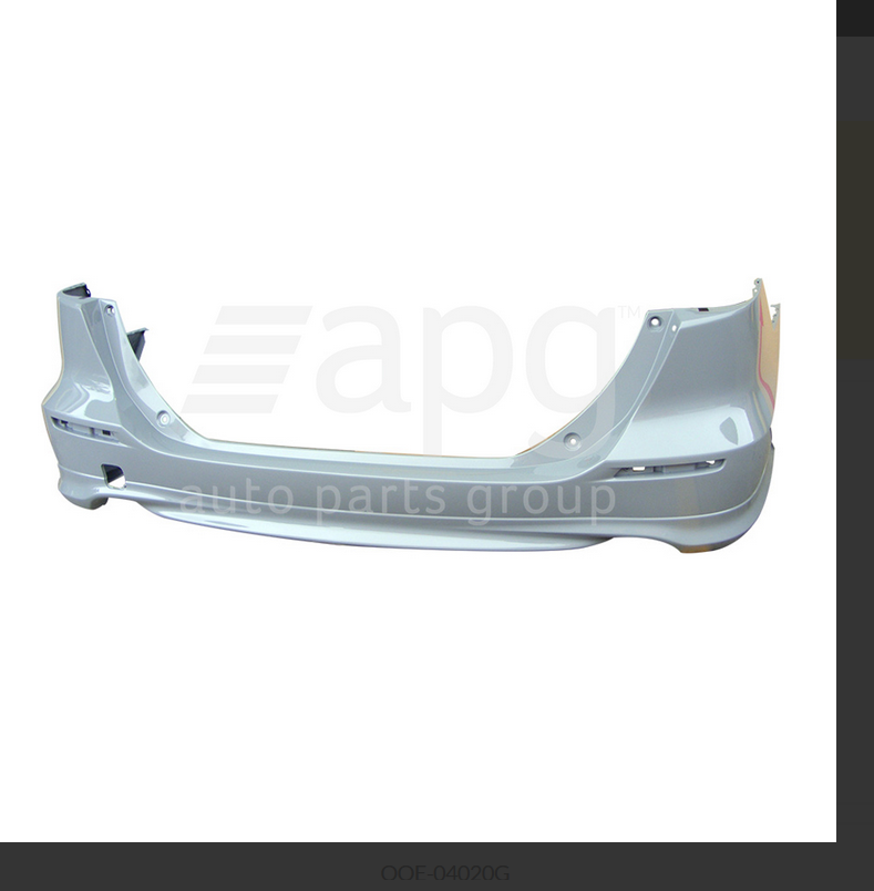 GENUINE REAR BUMPER BAR FOR HONDA ODYSSEY 4/2009-1/2014 LUXURY MODEL WAGON