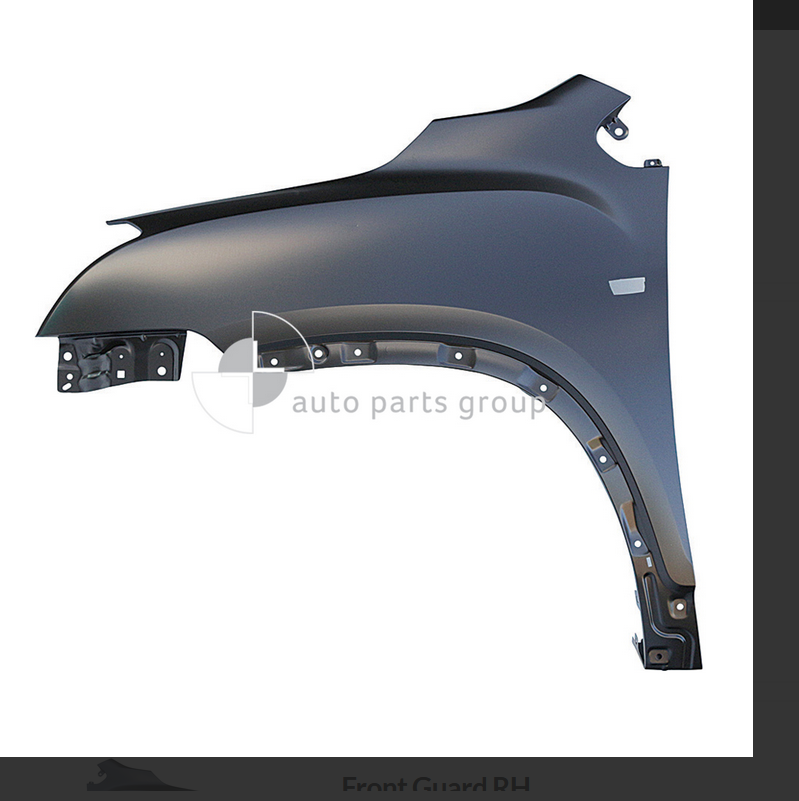 GENUINE LEFT FRONT GUARD FOR HOLDEN TRAX 8/13-10/16 FLARE BLINKER TYPE ...