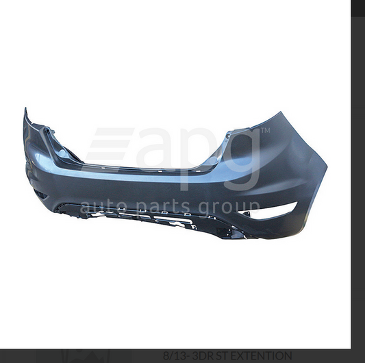 GENUINE REAR BUMPER BAR FOR FORD FIESTA 8/13-ON 5-DOOR EXCLUDES ST TYPE