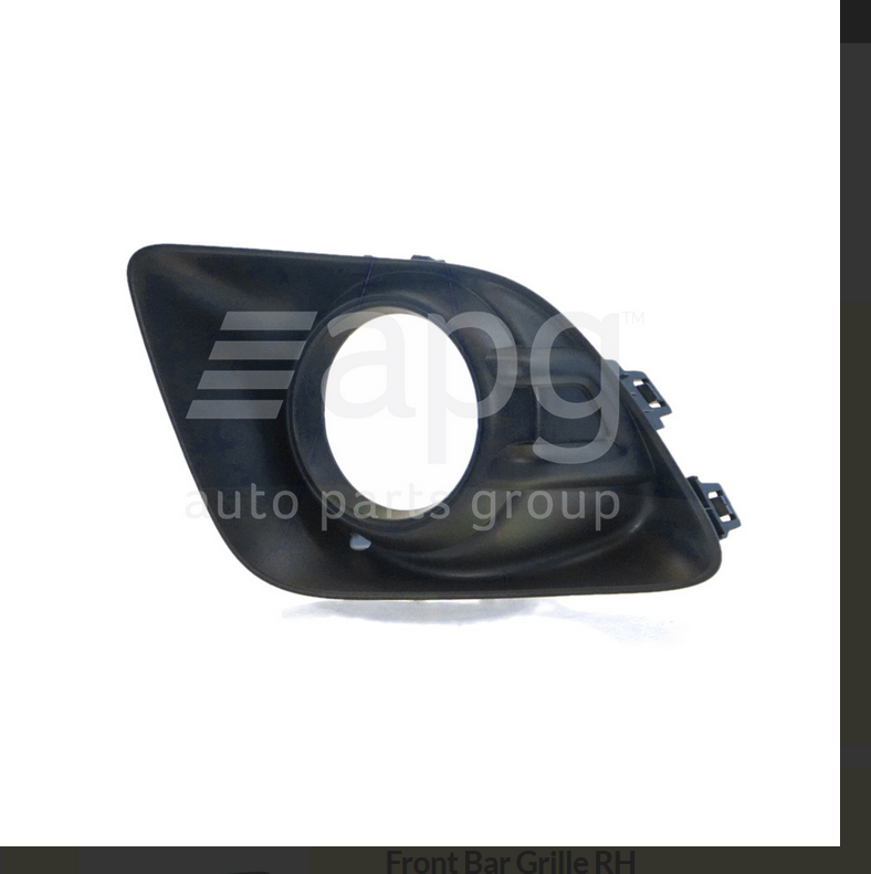 GENUINE LEFT FOG LIGHT COVER BLACK FOR Mitsubishi ASX 8/2011-9/2012 Platinum