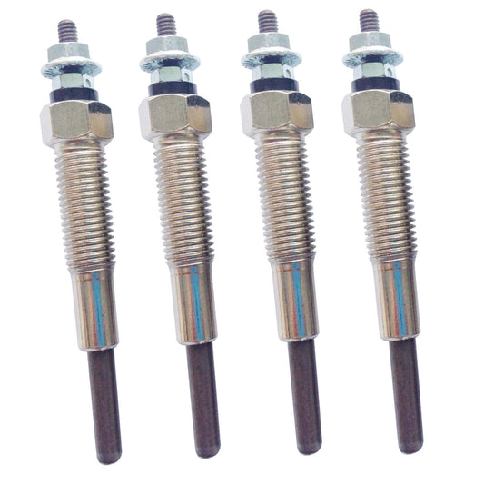 X-4 Glow Plugs SET For Ford Courier PD PE PG PH 2.5L Turbo Diesel