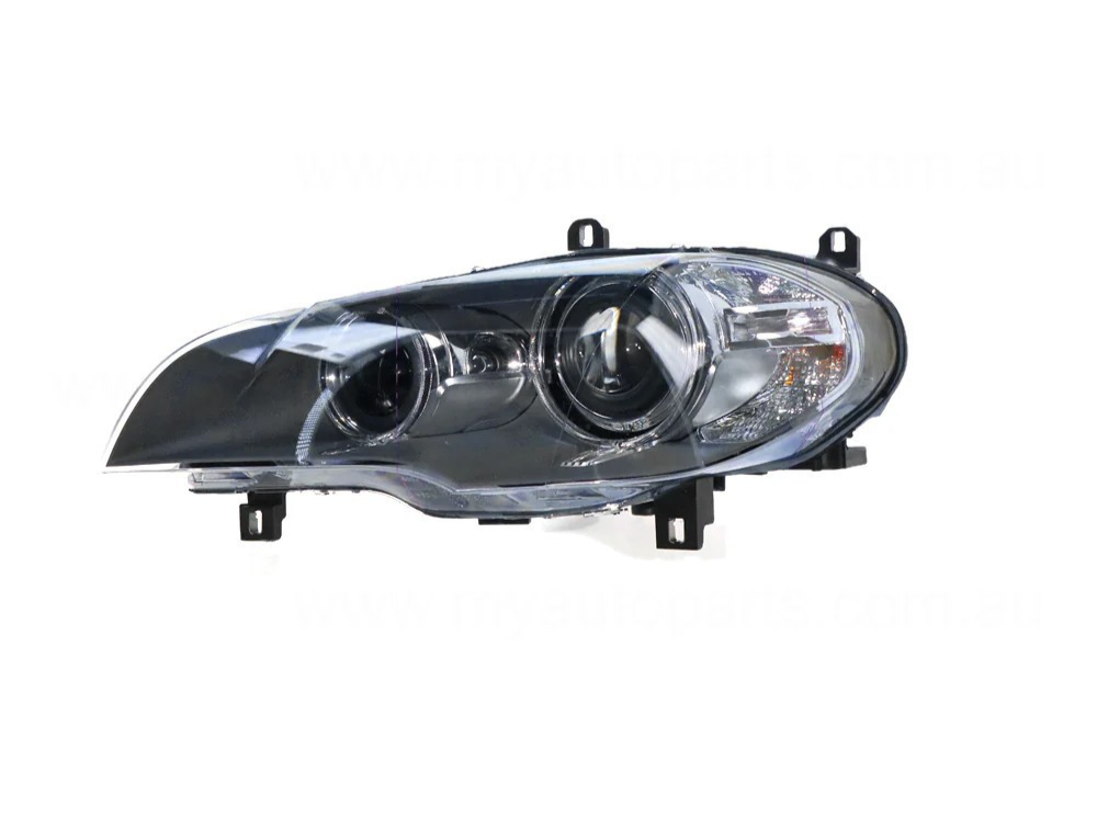 NEW PASSENGER SIDE HEADLIGHT FOR BMW X5 E70 6/2010-10/2013 BI XENON OPTION TYPE