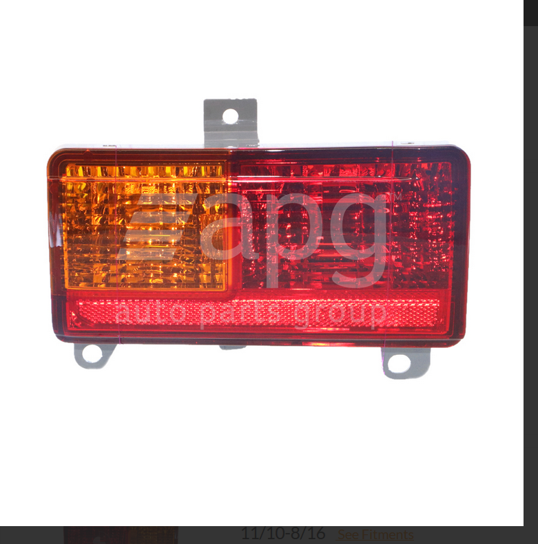 GENUINE REAR BAR LEFT LIGHT FOR TOYOTA FJ CRUISER 1/2010-8/2016