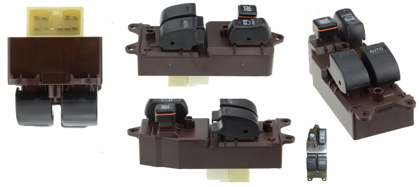 NEW WINDOW SWITCH BUTTON FOR TOYOTA HILUX TGN/KUN/GGN 10/97-03/05 MASTER SWITCH